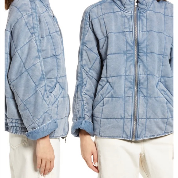 Free people dolman denim jacket - Picture 2 of 9